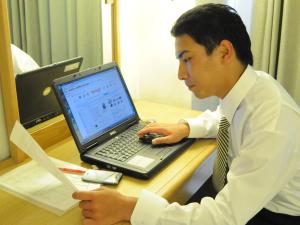 全館無線LANインターネット接続無料