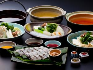 当館の鱧鍋プランは３つから選べます！