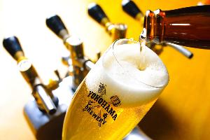 横浜ビール注ぎ