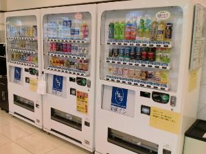 種類豊富な自動販売機