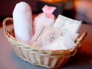 女性の方にはレディスアメニティプレゼント