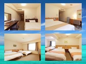 多様な客室でお客様をお出迎え…もちろん全客室でWiFiがご使用頂けます♪