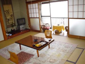 全室和室で、ゆっくり体を休め、展望も最高