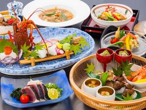 夏季の料亭食