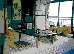 全室和室で、ゆっくり体を休め、展望も最高