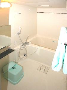 発泡入浴剤を入れてのんびりバスタイム！洗い場のあるバスとトイレがセパレートのお風呂