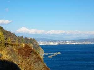 大崩海岸！富士山絶景スポットですよ！☆車で８分