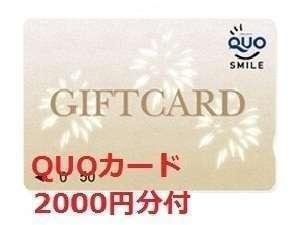 ＱＵＯカード２０００円分付！（画面はイメージです）