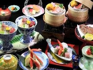 当館源泉を使用した温泉むし始めました温泉むし以外の内容は季節に応じて変わります。