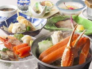 2014年6月〜8月「華膳」紅ズワイガニの松前蒸しがメイン