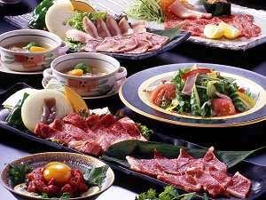 黒毛和牛の炭火焼コース