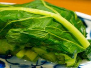 本場野沢温泉の「野沢菜」