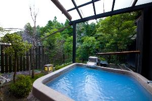 離れ12畳客室露天(一例)