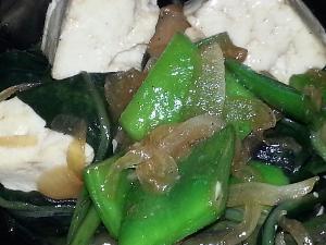 豆腐ちゃんぷるー　沖縄やヨロン島の定番料理です。