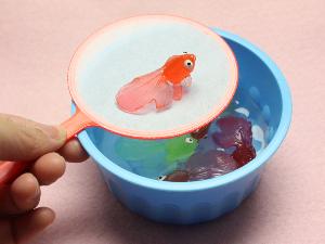 夏イベント　金魚すくい