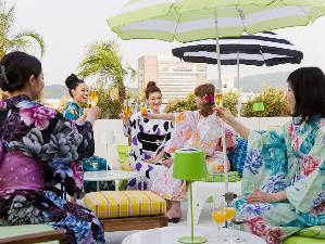 屋上ビアガーデン
