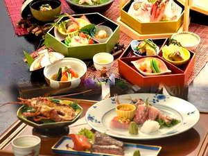 【記念日プラン二人彩】男性、女性で異なるお料理をご用意します。仲良くお召し上がりください。