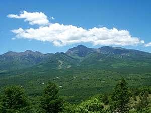 八ヶ岳の景色。夏山は爽やかに。