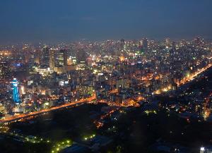 大阪の夜景をご堪能くださいませ