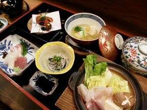 うをすえ京会席（料理内容は日により異なります）