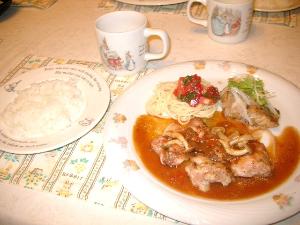 子供夕食