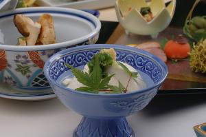 大山名水より生まれる豆腐料理