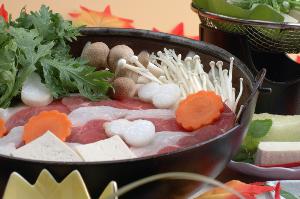 大山名物いのしし鍋