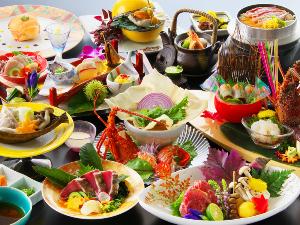 【伊勢海老姿造り付き】秋の食材をふんだんに使用した土佐秋会席♪