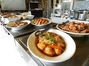 朝食バイキング