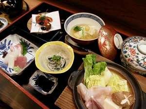 うをすえ京会席（料理内容は日により異なります）