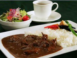 後藤純男美術館のランチ【ふらのカレー＆コーヒー】