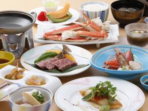 ご夕食の和食会席の一例