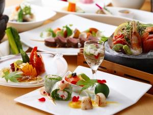 ご夕食の和食会席の一例