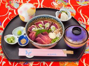 カツオ丼セット