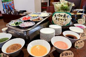 朝食バイキング