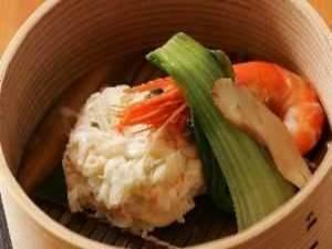 温かい蒸し物