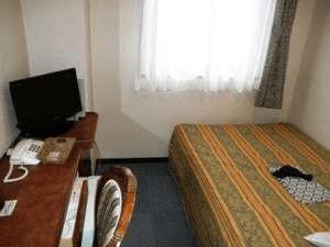 シングルのお部屋です。