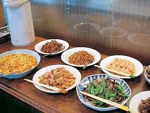 朝食バイキング