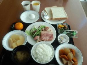 朝食無料サービス