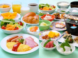 ご朝食≪定番メニューも充実！30品以上の和洋バイキング≫