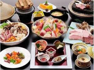 紅山桜会席_大鉢盛り