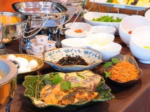 朝食バイキング