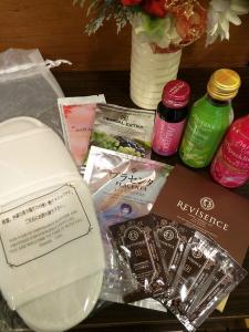 .レディースプラン特典☆冬の潤いver資生堂美容ドリンク入り☆1泊1セットフロントでお渡しします！