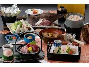 地元食材にこだわった調理長自慢の料理です。