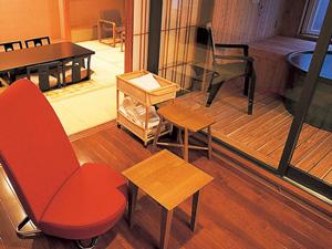 【和房雪花】全室マッサージチェアーを設置。