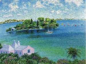 THE WORK OF ART「MORNING BREEZE IN BERMUDA」柏村勲