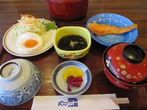朝食一例