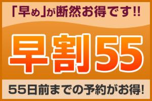 早割55