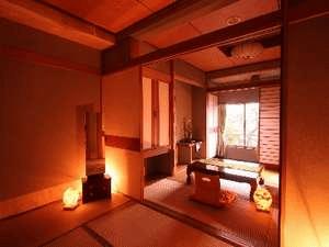 離れのお部屋は、プライベート感がたっぷり。ご家族やグループ様にもオススメです。