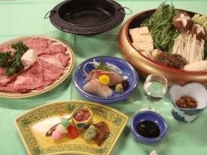 近江牛を使った関西風のすき焼きをお楽しみ下さい。